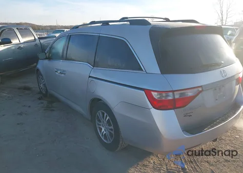 2011 Honda Odyssey Ex from USA, damaged, VIN 5FNRL5H47BB086527